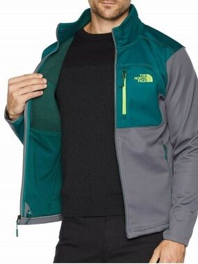THE NORTH FACE Apex Risor  Teal & grey WindWall men's Jacket XL